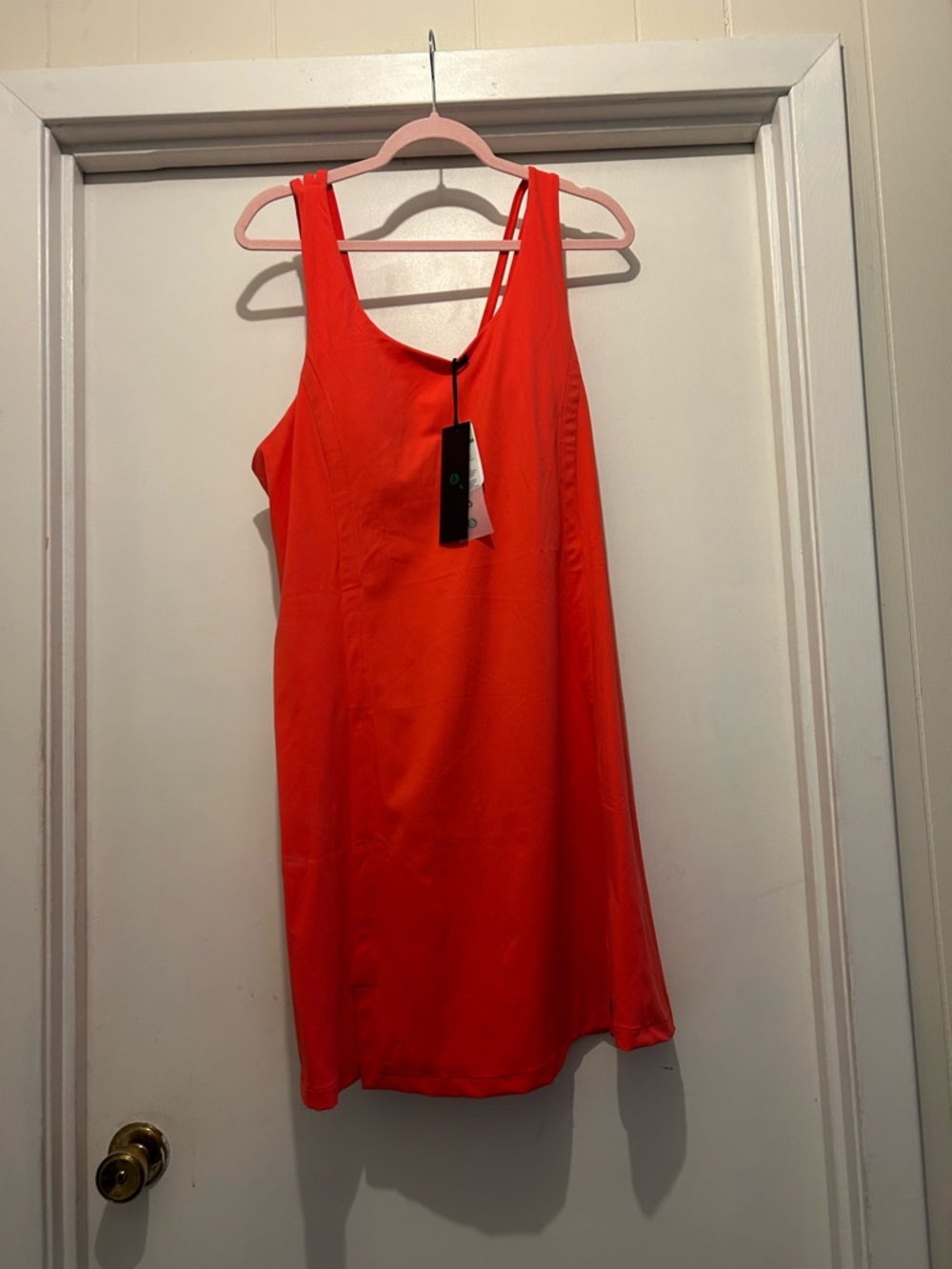 Mono B Coral Mini Dress